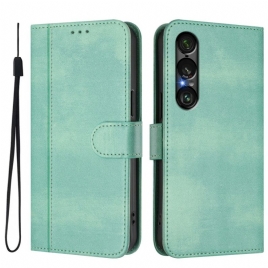 Folio Deksel Sony Xperia 1 Vii Retrodesign