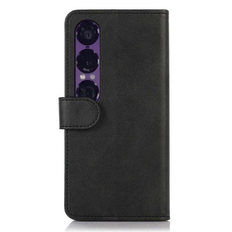 Folio Deksel Sony Xperia 1 Vii Skinnekstur
