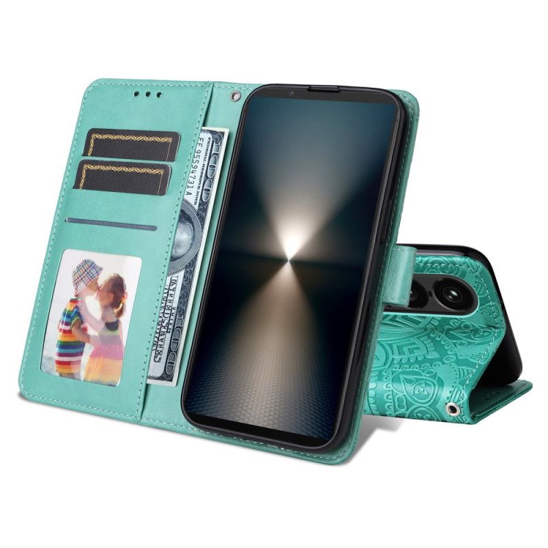 Folio Deksel Sony Xperia 1 Vii Solsikkemønster