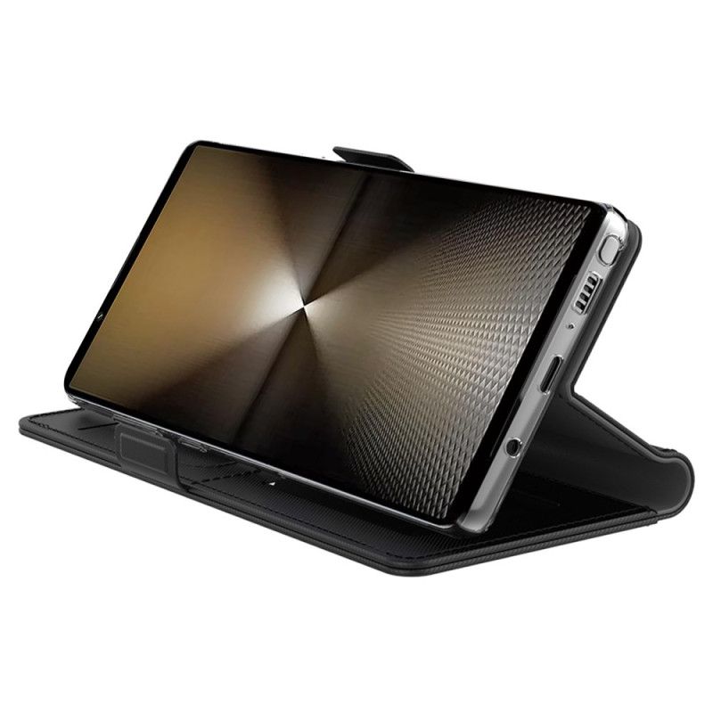 Folio Deksel Sony Xperia 1 Vii Speil Og Kortholder