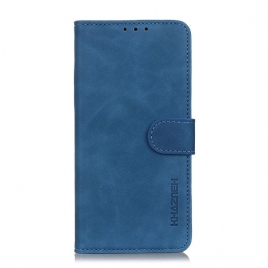 Folio Deksel Sony Xperia 1 Vii Vintage Skinneffekt Khazneh