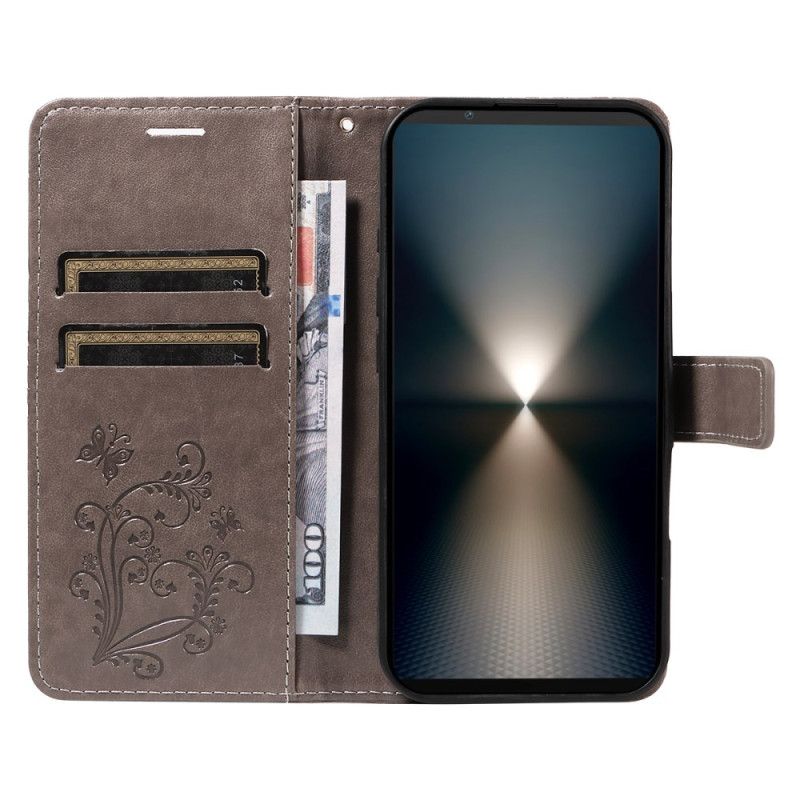 Folio Deksel Til Sony Xperia 1 Vii Kjempesommerfugler