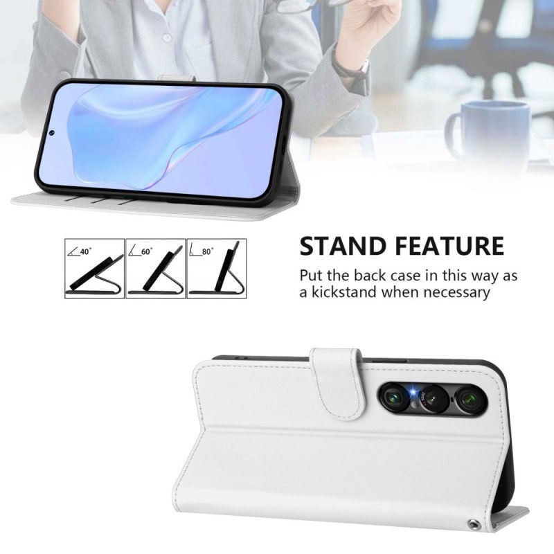 Folio Deksel Til Sony Xperia 1 Vii Monokrom