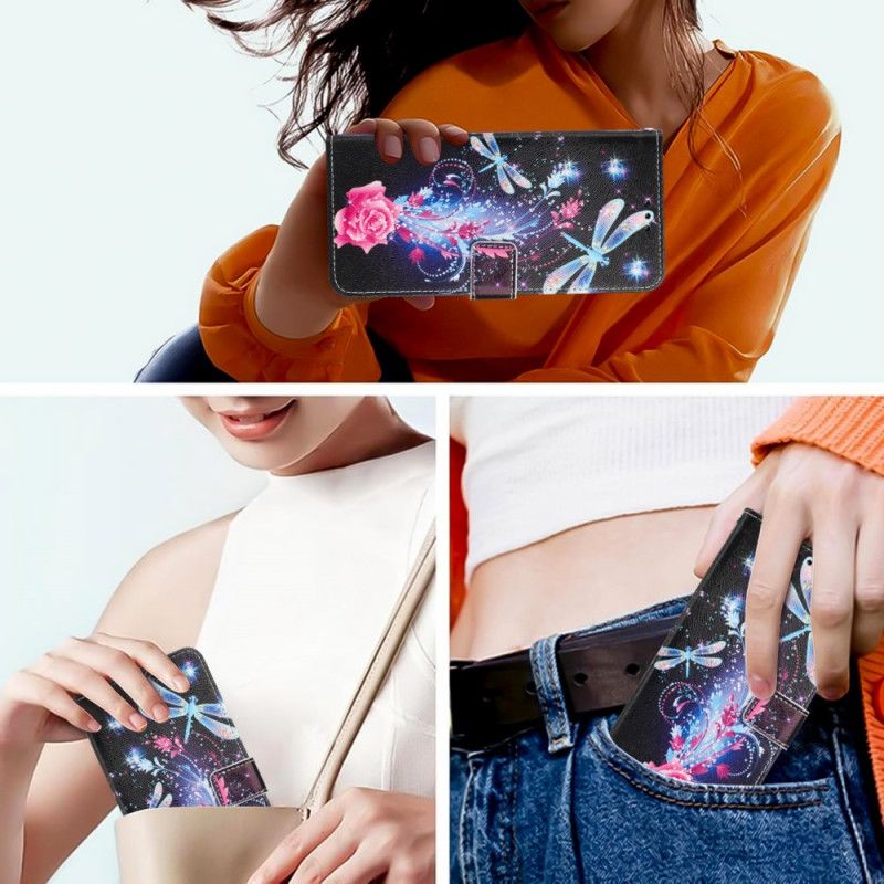 Folio Deksel Til Sony Xperia 1 Vii Øyenstikkere