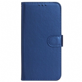 Lærdeksel Folio Deksel Sony Xperia 1 Vii Mobildeksel Monokrom