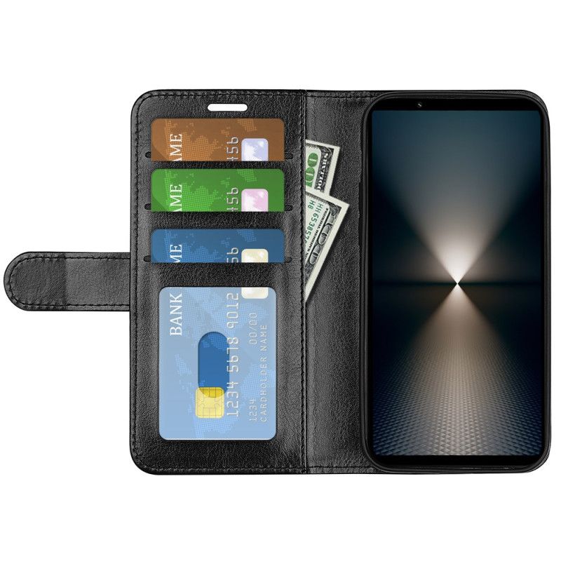 Lærdeksel Folio Deksel Sony Xperia 1 Vii Mobildeksel Vintage