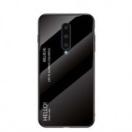 Deksel Til OnePlus 8 Hei Herdet Glass