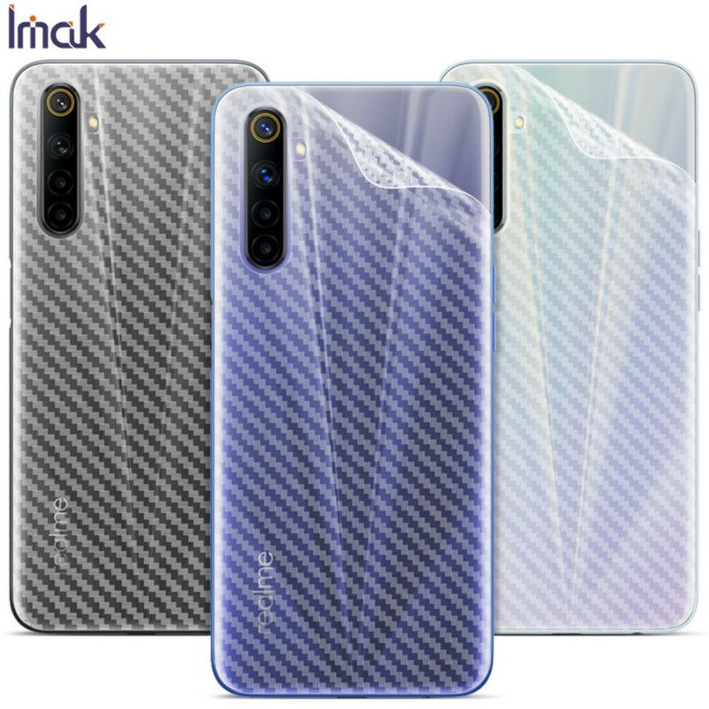 Ryggbeskyttelsesfilm For Realme 6 Style Carbon Imak