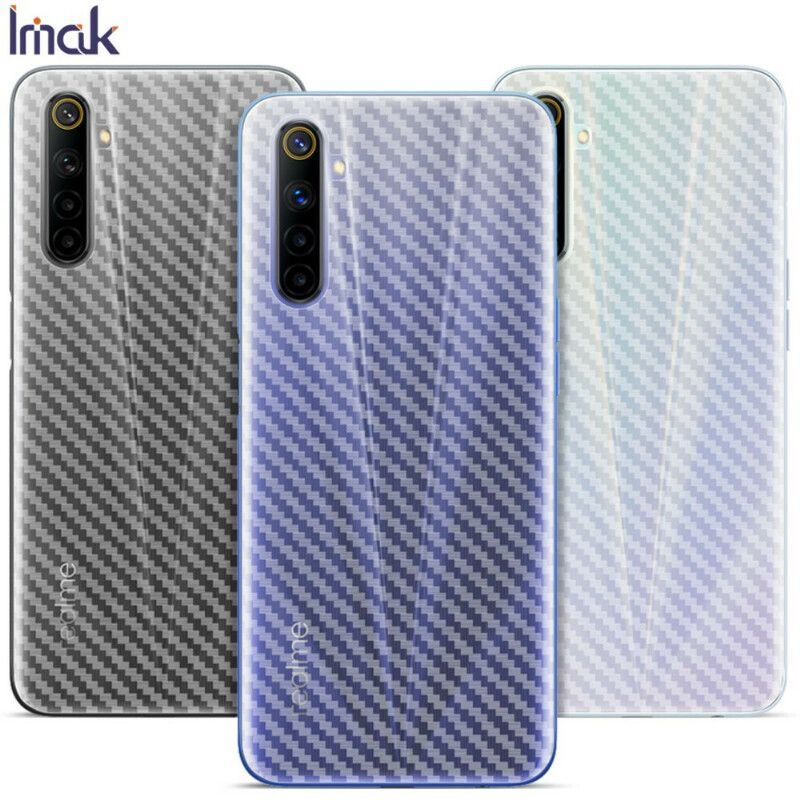 Ryggbeskyttelsesfilm For Realme 6 Style Carbon Imak