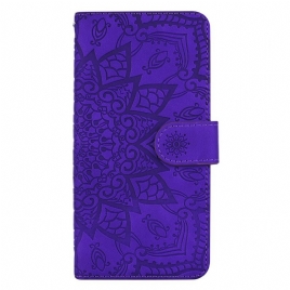 Folio Deksel Til iPhone 13 Pro Barokk Mandala