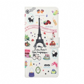 Folio Deksel Til iPhone 13 Pro Jeg Elsker Paris