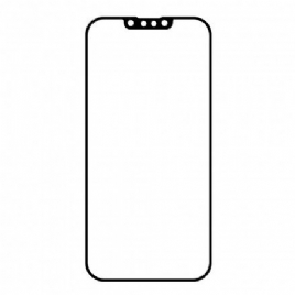iPhone 13/13 Pro Skjermbeskytter Med Svarte Kanter I Herdet Glass