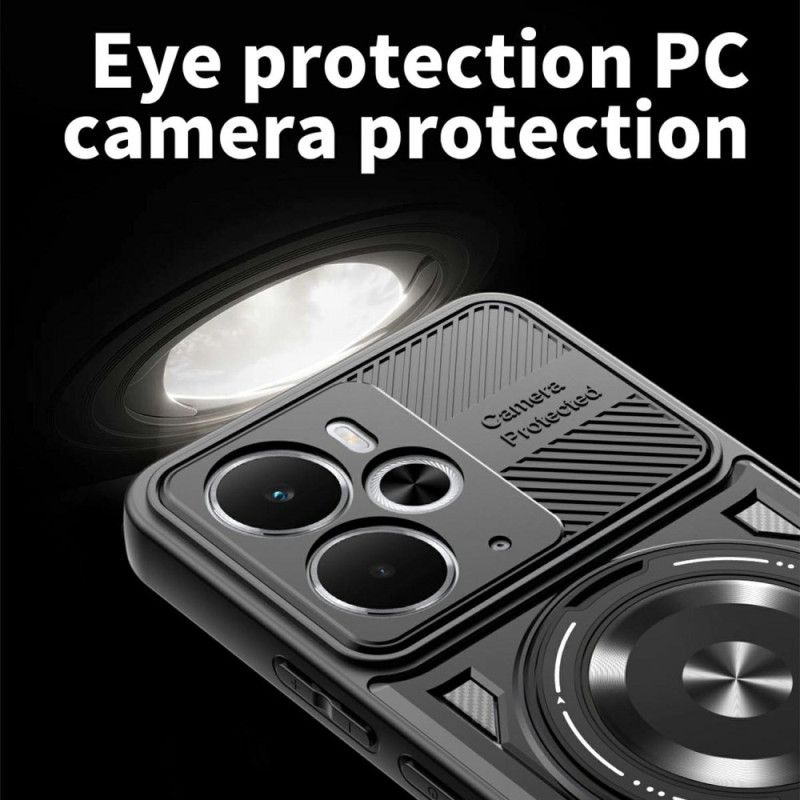 Deksel Realme 14 5g Magnetisk Med Roterende Stativ