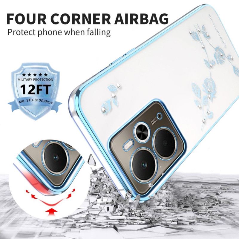 Deksel Realme 14 5g Mobildeksel Kadem Rhinestones