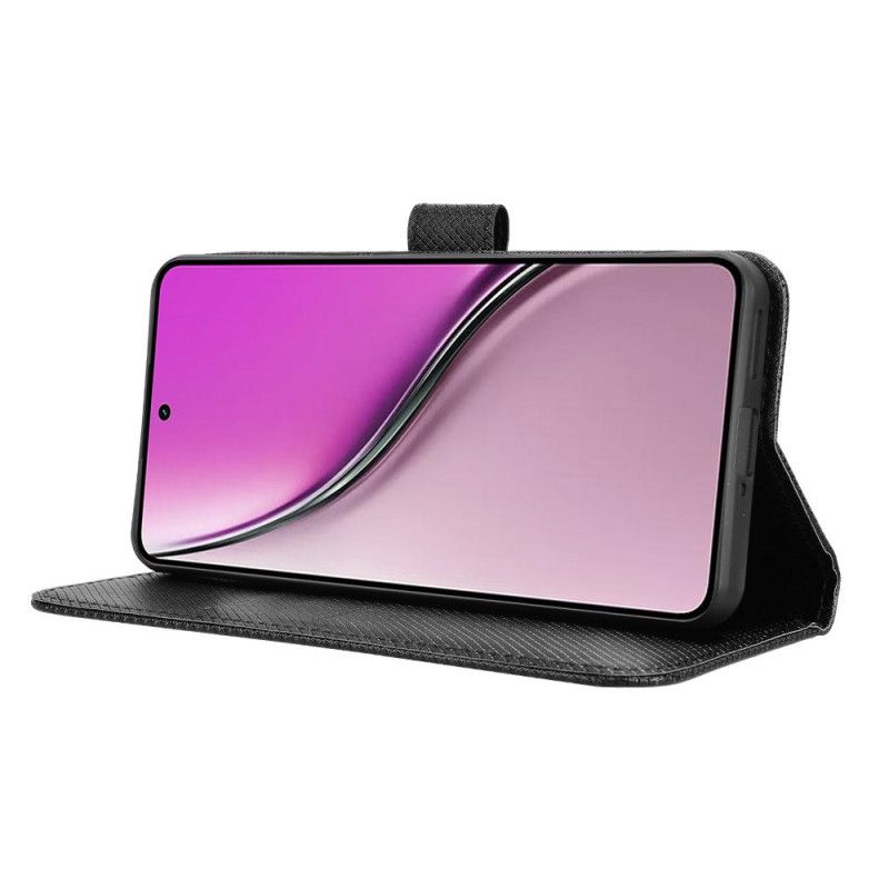 Folio Deksel Realme 14 5g Diamanttekstur