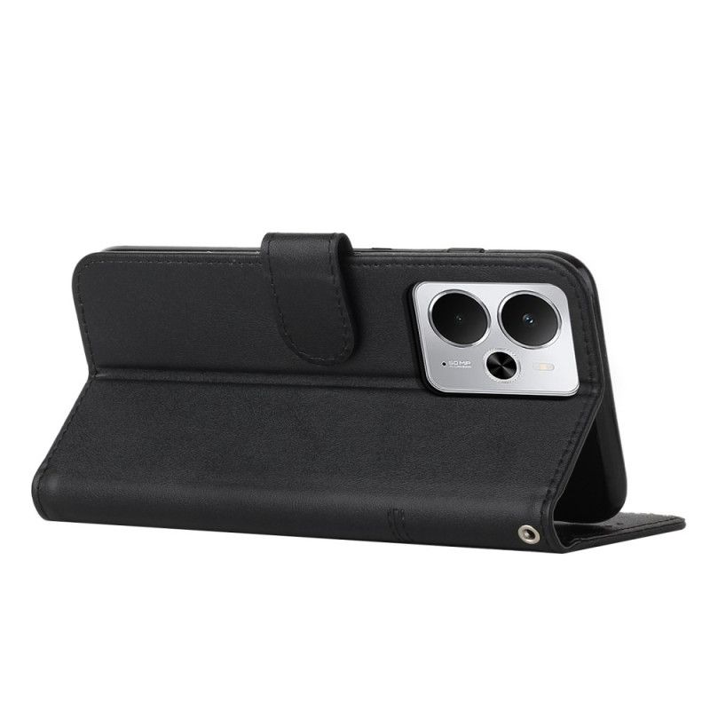 Folio Deksel Realme 14 5g Forretningsstil Beskyttelse Deksel