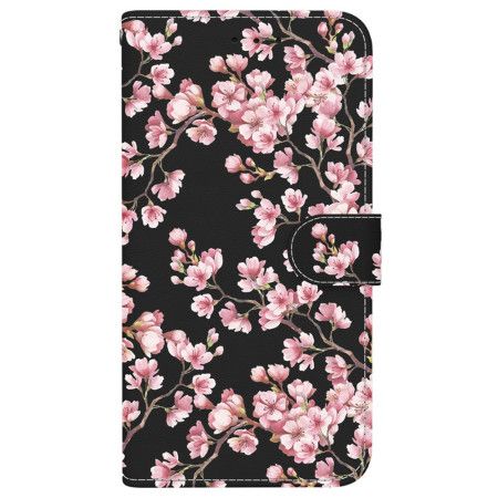 Folio Deksel Realme 14 5g Plommeblomster