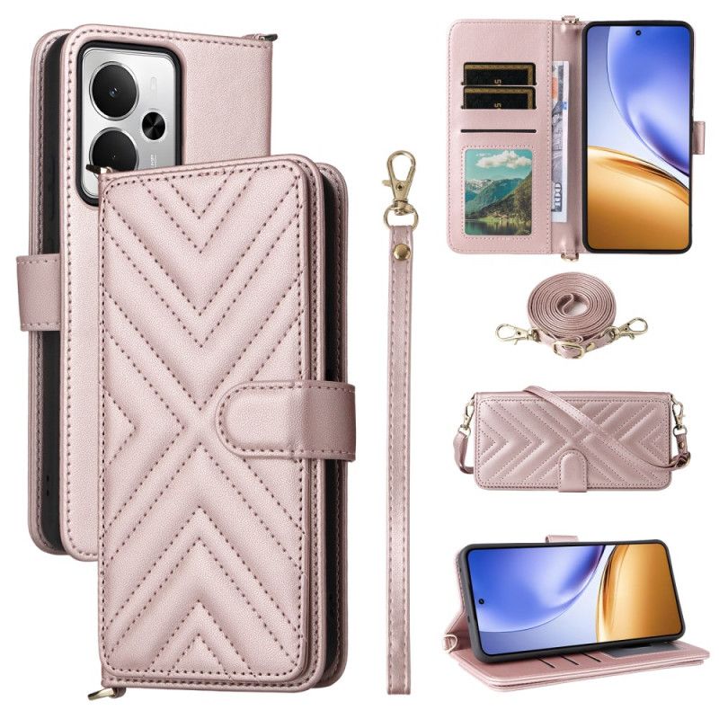 Folio Deksel Realme 14 5g Rem Og Skulderrem