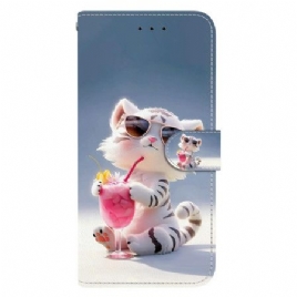 Folio Deksel Realme 14 5g Tegneserietiger