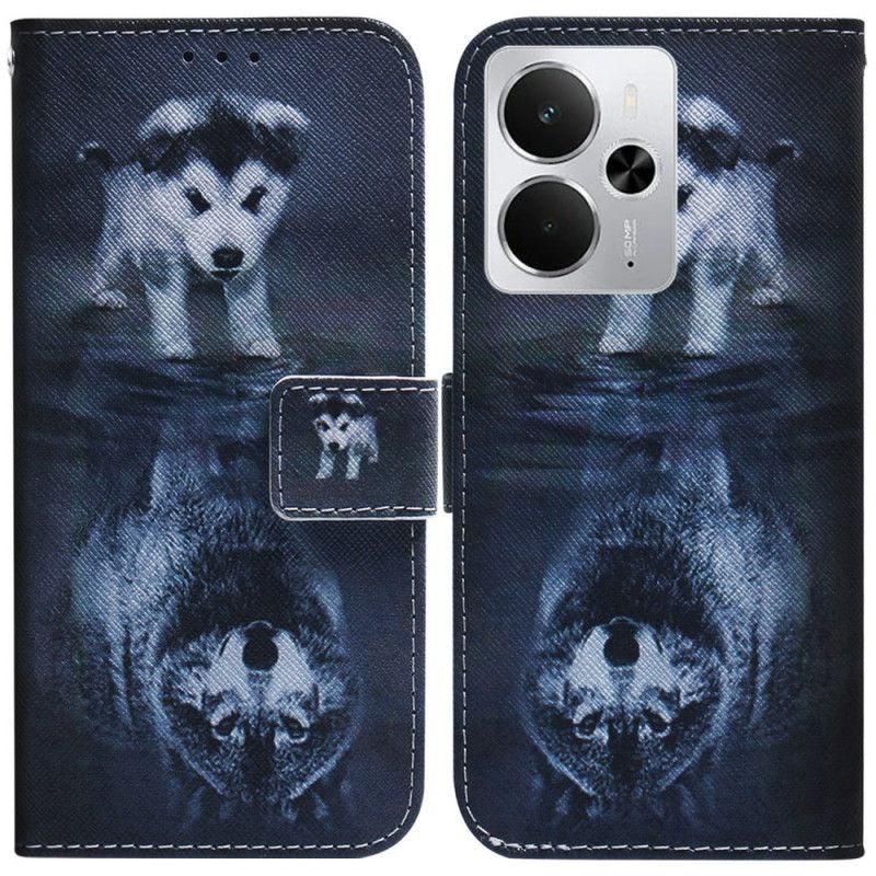 Folio Deksel Realme 14 5g Valpedrøm