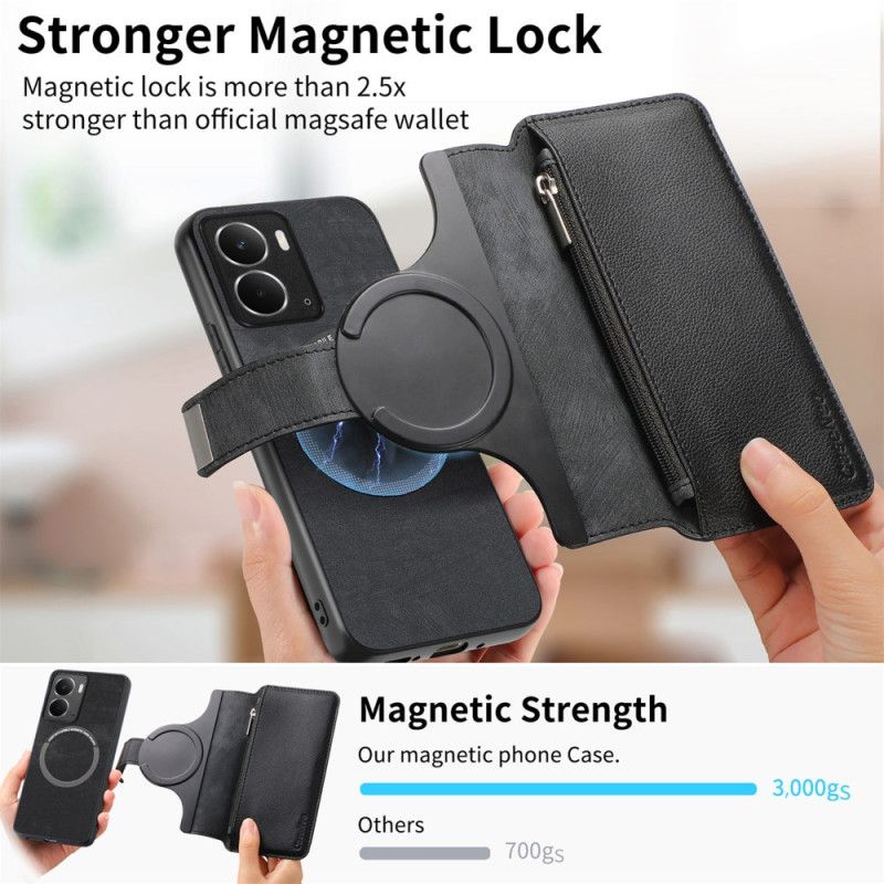 Folio Deksel Til Realme 14 5g Avtakbart Etui Caseneo