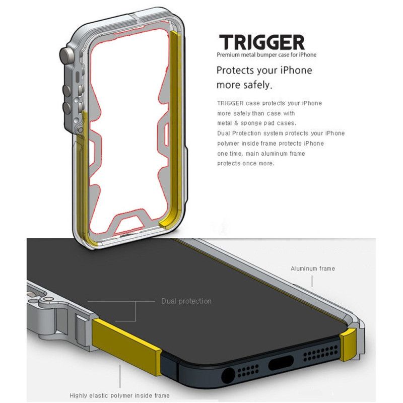 Realme 14 5g Støtfanger I Aluminiumslegering