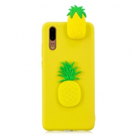 Deksel Til Huawei P20 3d Ananas