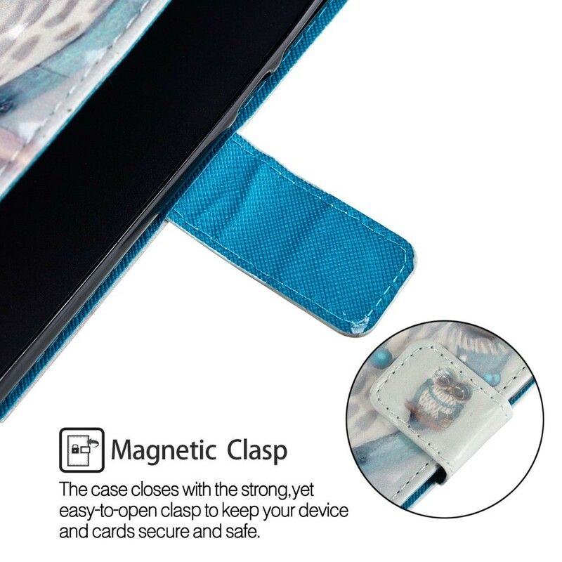 Folio Deksel Til Huawei P20 Miss Owl 3d