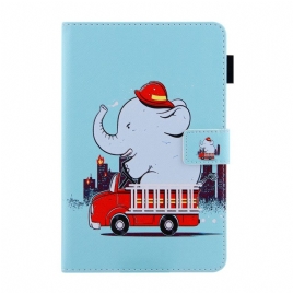 Folio Deksel Til iPad Mini 6 (2021) Brannmann Elefant