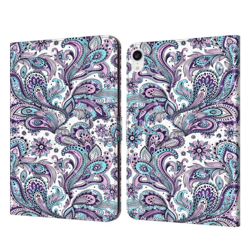 Folio Deksel Til iPad Mini 6 (2021) Light Spot Paisley-mønster