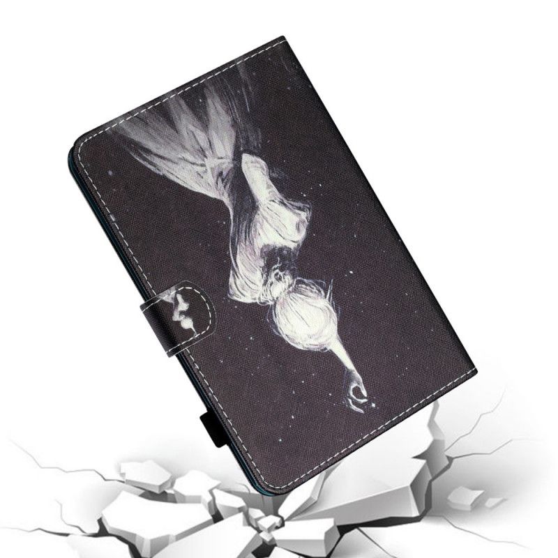 Folio Deksel Til iPad Mini 6 (2021) Ung Jente Art