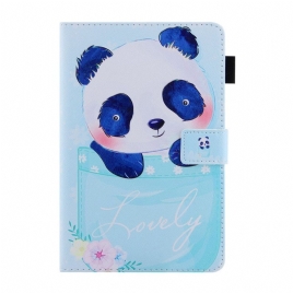 Lærdeksel Til iPad Mini 6 (2021) Nydelig Panda