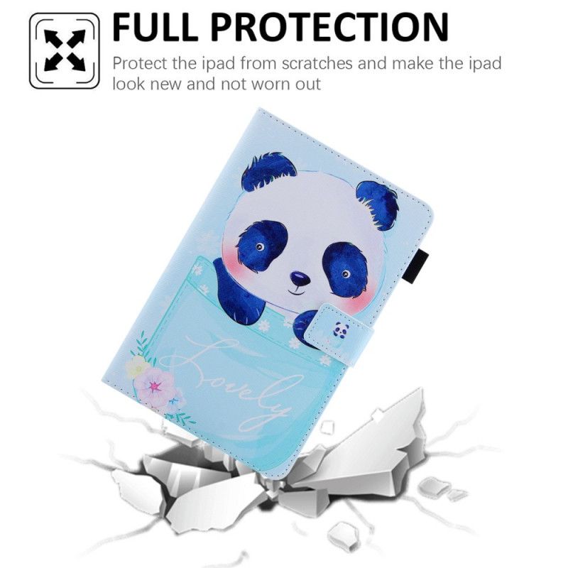 Lærdeksel Til iPad Mini 6 (2021) Nydelig Panda