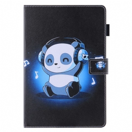 Lærdeksel Til iPad Mini 6 (2021) Øretelefon Panda