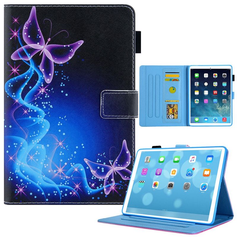 Lærdeksel Til iPad Mini 6 (2021) Svirvelsommerfugler