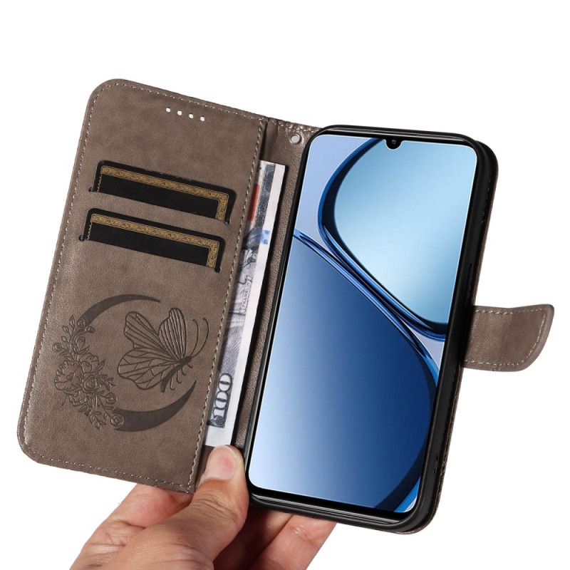 Folio Deksel Realme Note 60x Grafisk Sommerfugl