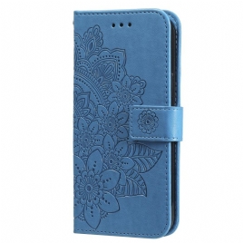 Lærdeksel Folio Deksel Realme Note 60x Mandala-trykk