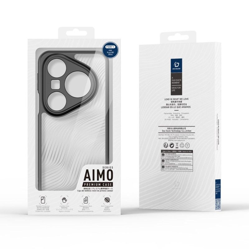Deksel Huawei Pura 80 Ultra Aimo Serie Dux Ducis Beskyttelse Deksel