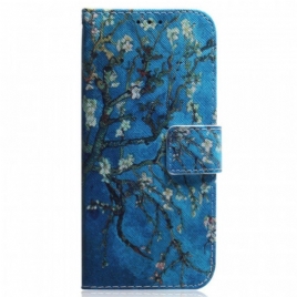Folio Deksel Til Xiaomi Redmi Note 11 Pro / 11 Pro 5G Blomstrende Tregren