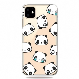 Deksel Til iPhone 11 Sentimentale Pandaer