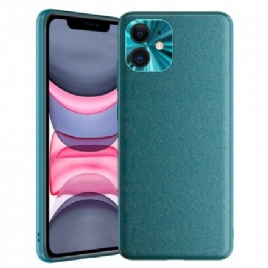 Deksel Til iPhone 11 Stil Skinnfarge