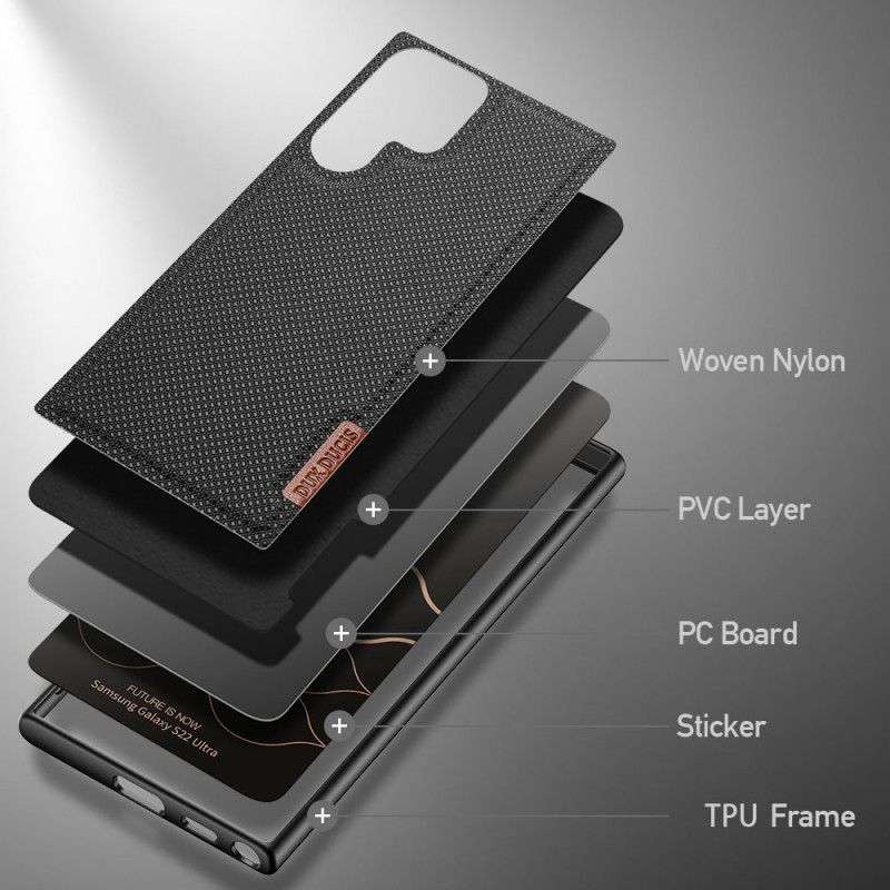 Deksel Til Samsung Galaxy S22 Ultra 5G Dux Ducis Fino-serien
