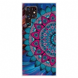 Deksel Til Samsung Galaxy S22 Ultra 5G Fargerik Mandala