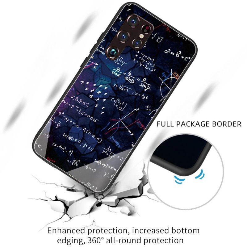 Deksel Til Samsung Galaxy S22 Ultra 5G Herdet Glass Matematiske Beregninger
