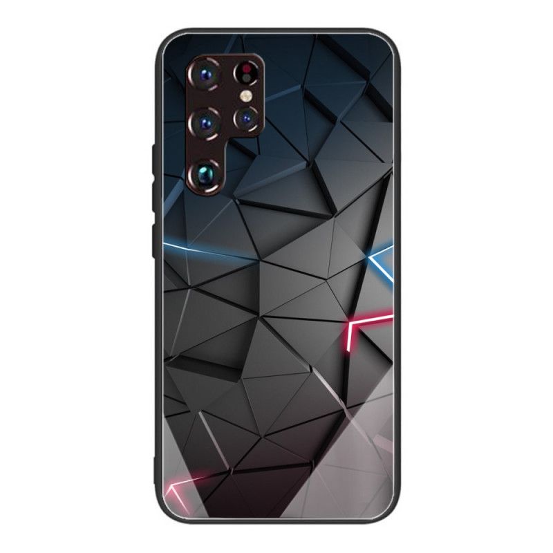 Deksel Til Samsung Galaxy S22 Ultra 5G Herdet Glassgeometri
