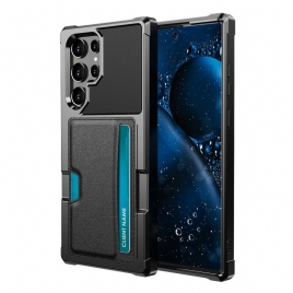 Deksel Til Samsung Galaxy S22 Ultra 5G Kortholder Designbrakett