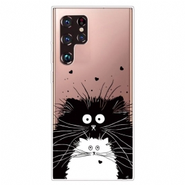 Deksel Til Samsung Galaxy S22 Ultra 5G Se På Kattene