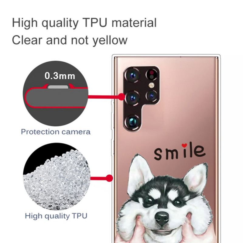 Deksel Til Samsung Galaxy S22 Ultra 5G Smilhund