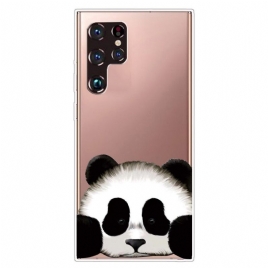 Deksel Til Samsung Galaxy S22 Ultra 5G Transparent Panda