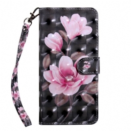 Folio Deksel Til Samsung Galaxy S22 Ultra 5G Blomstblomster